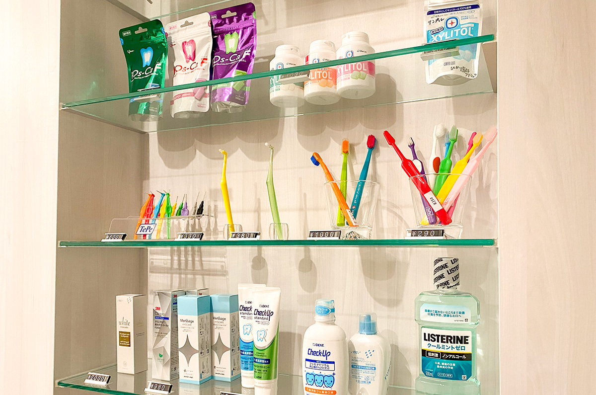 歯ブラシ・予防ケア商品サンプル