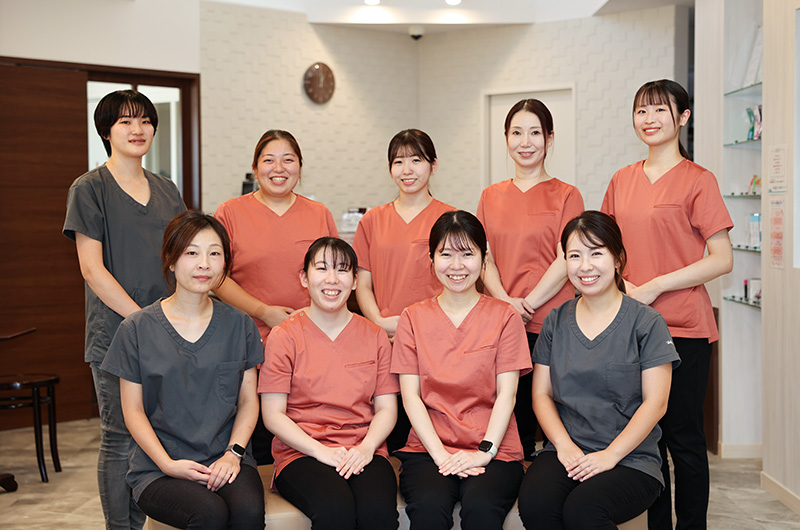 受付・アシスタント集合写真